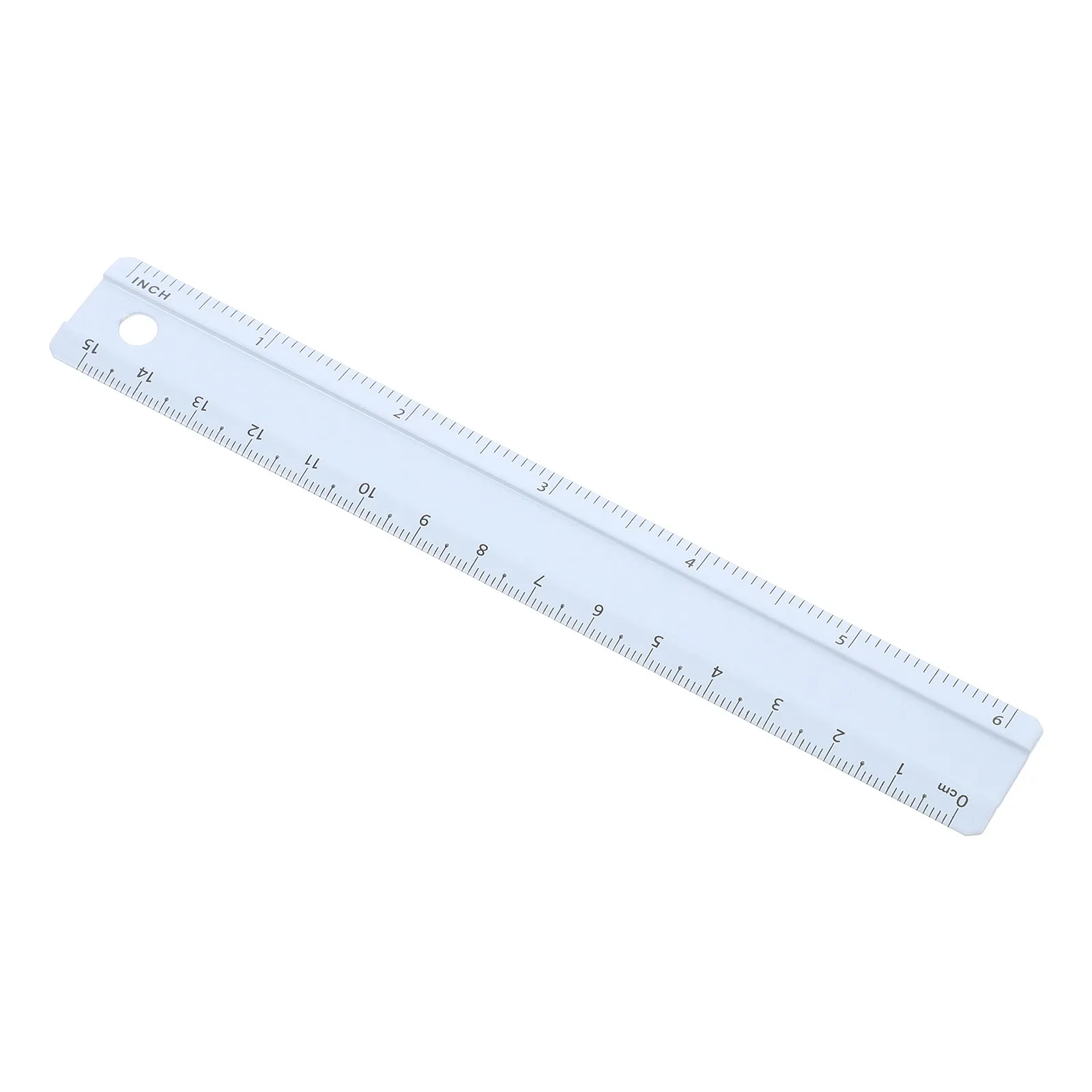 Aluminum Alloy Straight Ruler Fashionable Bright Color Moderate Size Precise Measuring Tool Drafting Drawing Accessory Office