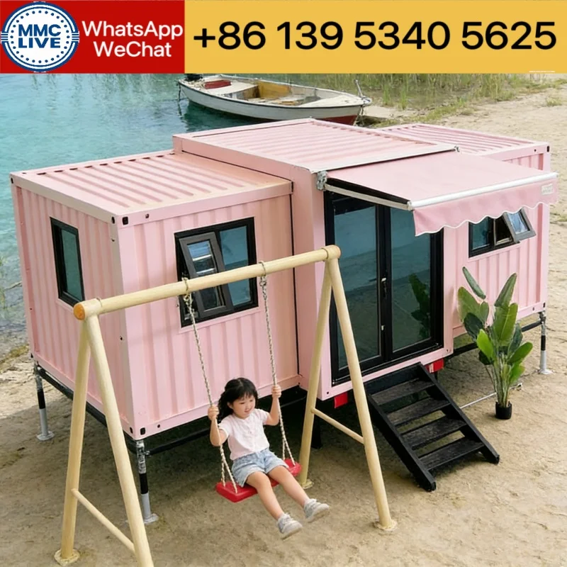 

CE-certified 30-foot collapsible container house, sturdy and waterproof, fully equipped capsule container house for sale.