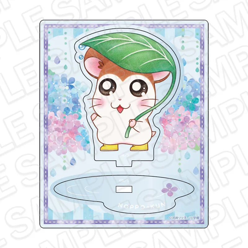 Anime Hamtaro Laura Haruna Boss Bijou Pashmina Oxnard Acrylic Stand Model Plate Keychains Desktop Ornament