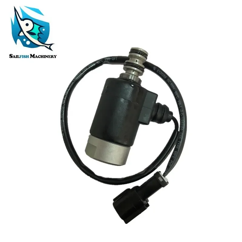 PC75 PC120-6 Swing Solenoid Valve Coil Excavator For Komatsu