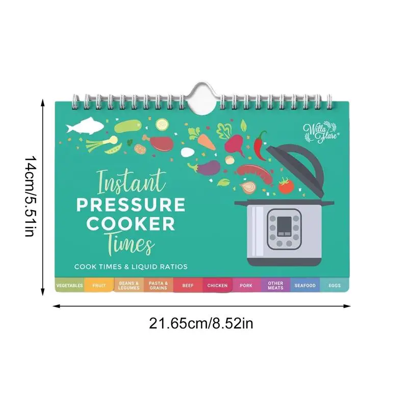 Friggitrice ad aria Cookbook Airfryer Cooking Guide calendario magnetico comodo e pratico friggitrice ad aria forno Cookbook riferimento rapido