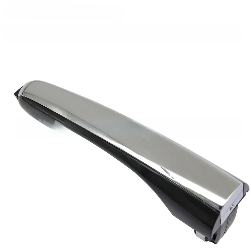 For hyundai For genesis Sedan Exterior Door Handle Set 2009-2014 Compatible with Multiple Engine Versions Silver 10 5 5cm Size
