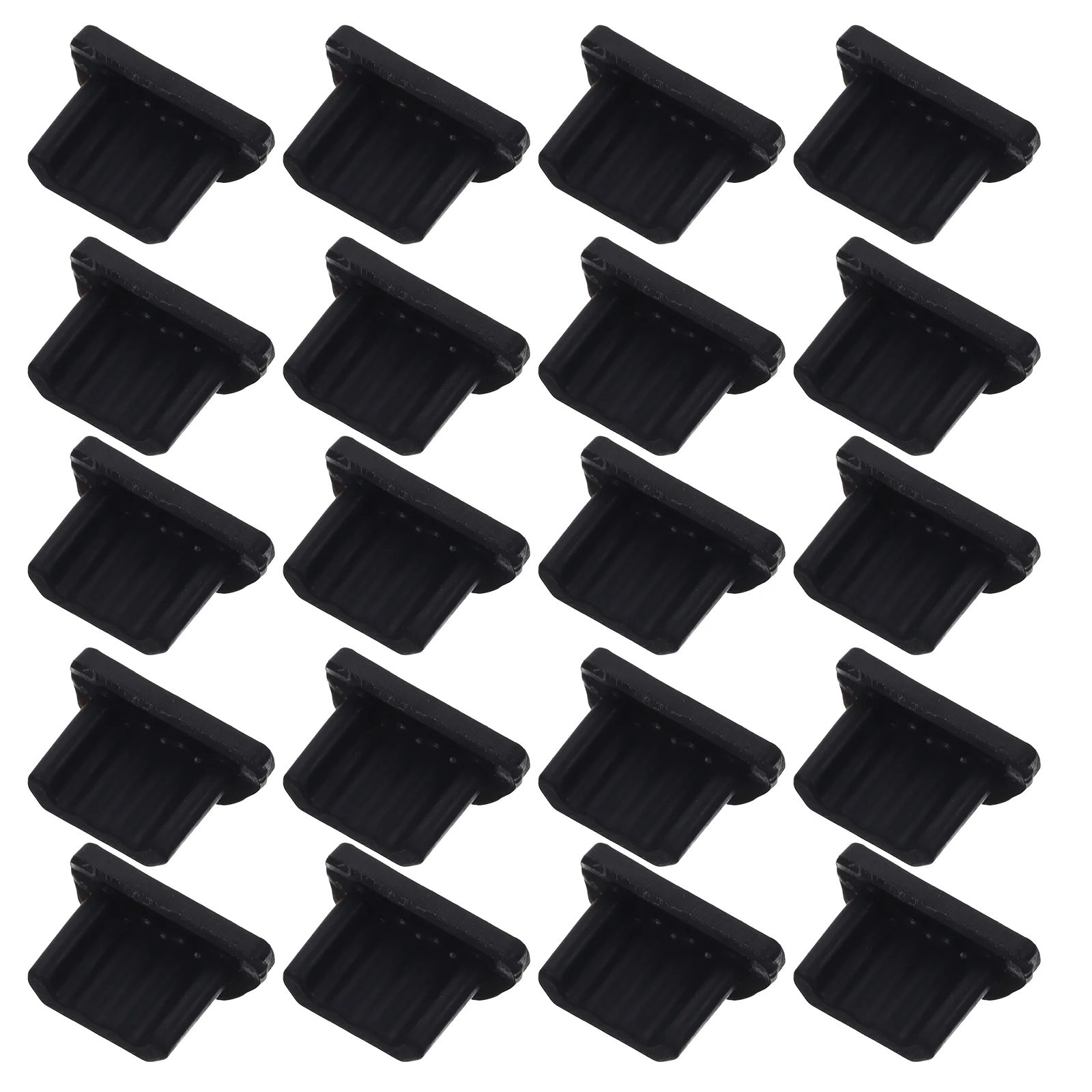 65 Pcs Mobile Dust Plugs Computer Protector Micro USB Port Stoppers Cover Caps Silica Gel Silicone