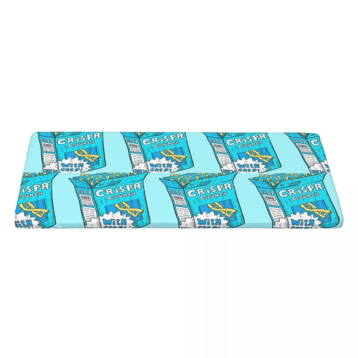 Crispr Cas9 Gene Editing Science Cereal Dna Custom Rectangular Tablecloth Oilproof Table Cover for Dining Events Table Cloth