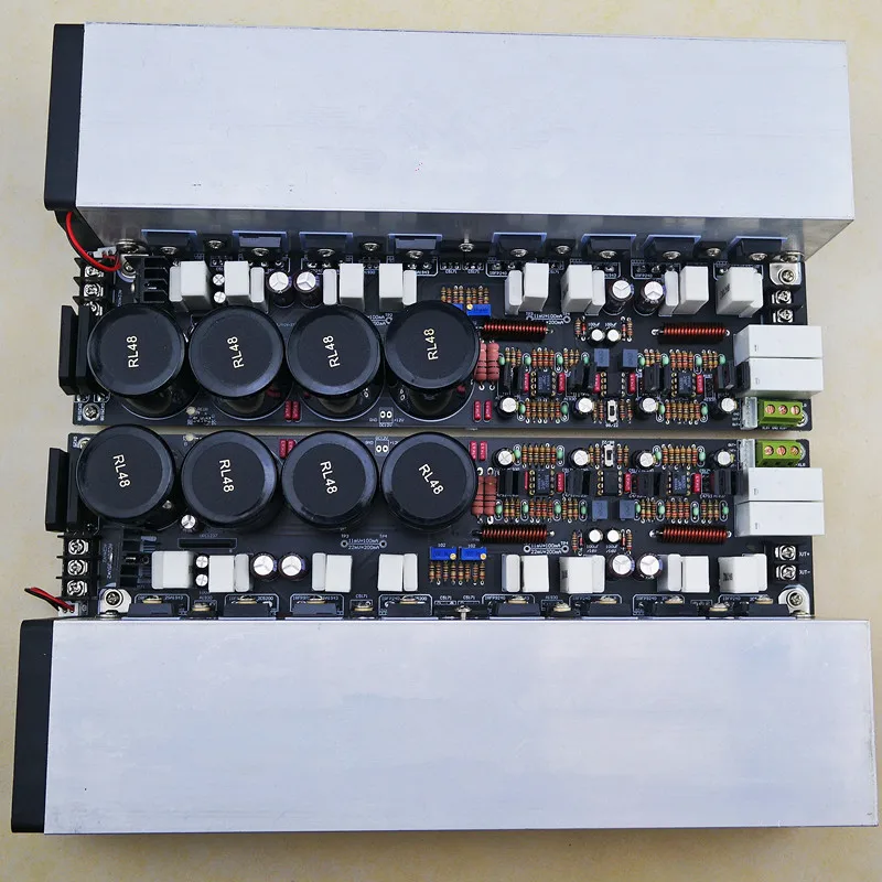 Placa de amplificador de áudio estéreo totalmente balanceada, ON NJW0302, 0281, 2SC5200, 2SA1943, IRFP240, 9240, tubo de transistor de efeito de campo