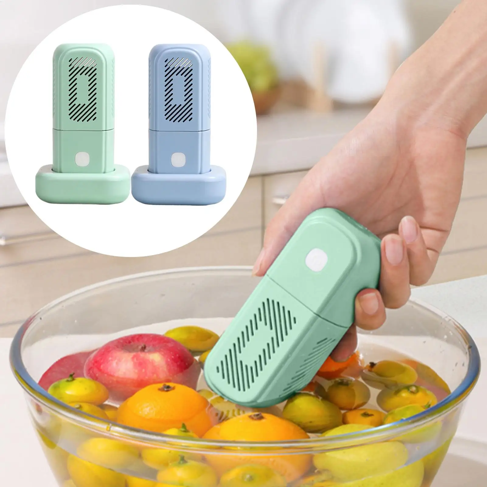 

Fruit Vegetable Washers Fruit Washing Machine Wireless Fruit Cleaner Veggie Washer Fruit Cleaning Device Purification Spinner