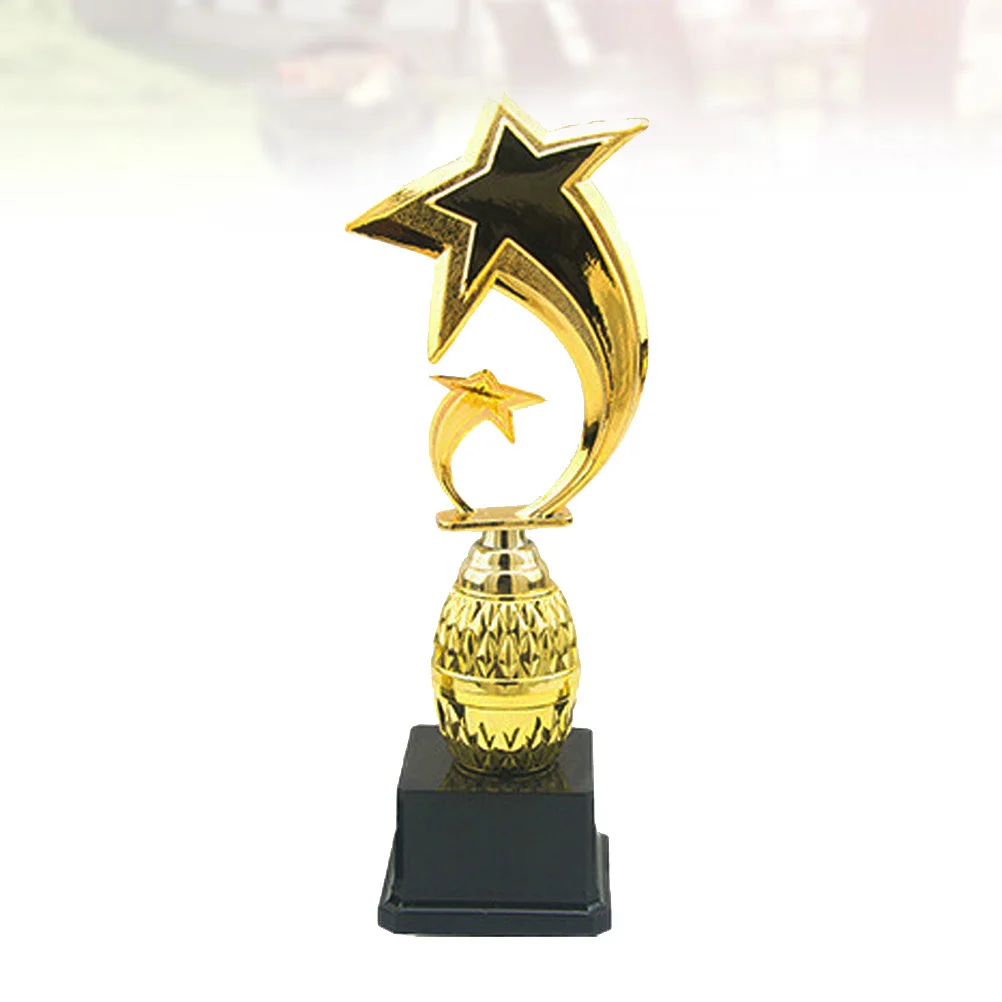 255cm Plastic Custom-Made Sports Match Tournament Trophy Creative Competitive Honor Star Trophy Cup