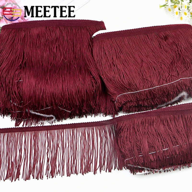 Red Tassel Fringes for Sewing Projects