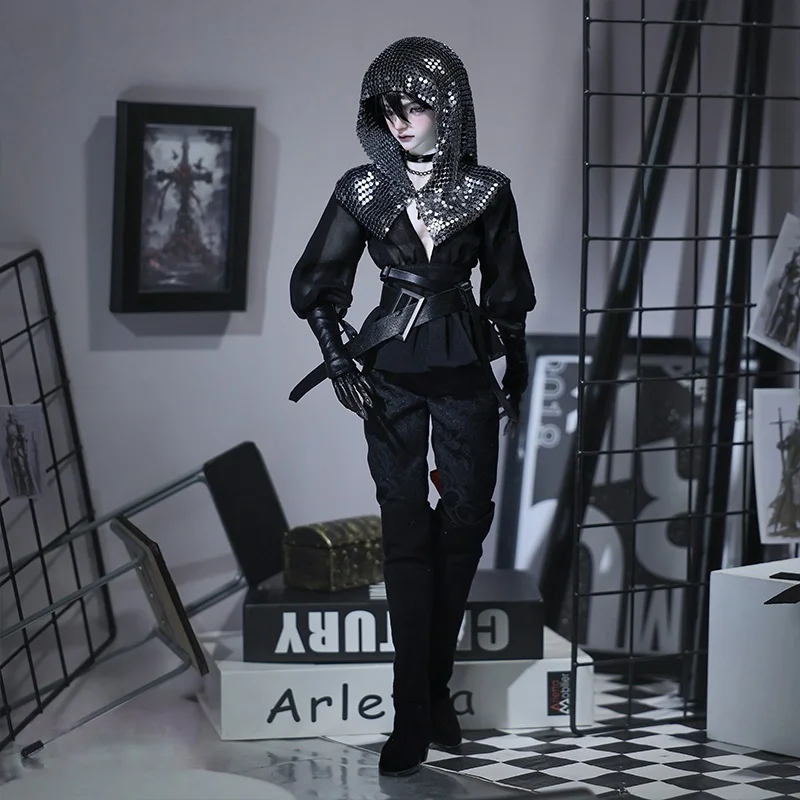 

Shuga Fairy Morty C 1/4 Bjd Joint Doll Antique Armor Restorer Muscle Doll Cosplay Action Figure Makeup Resin Model Full Set