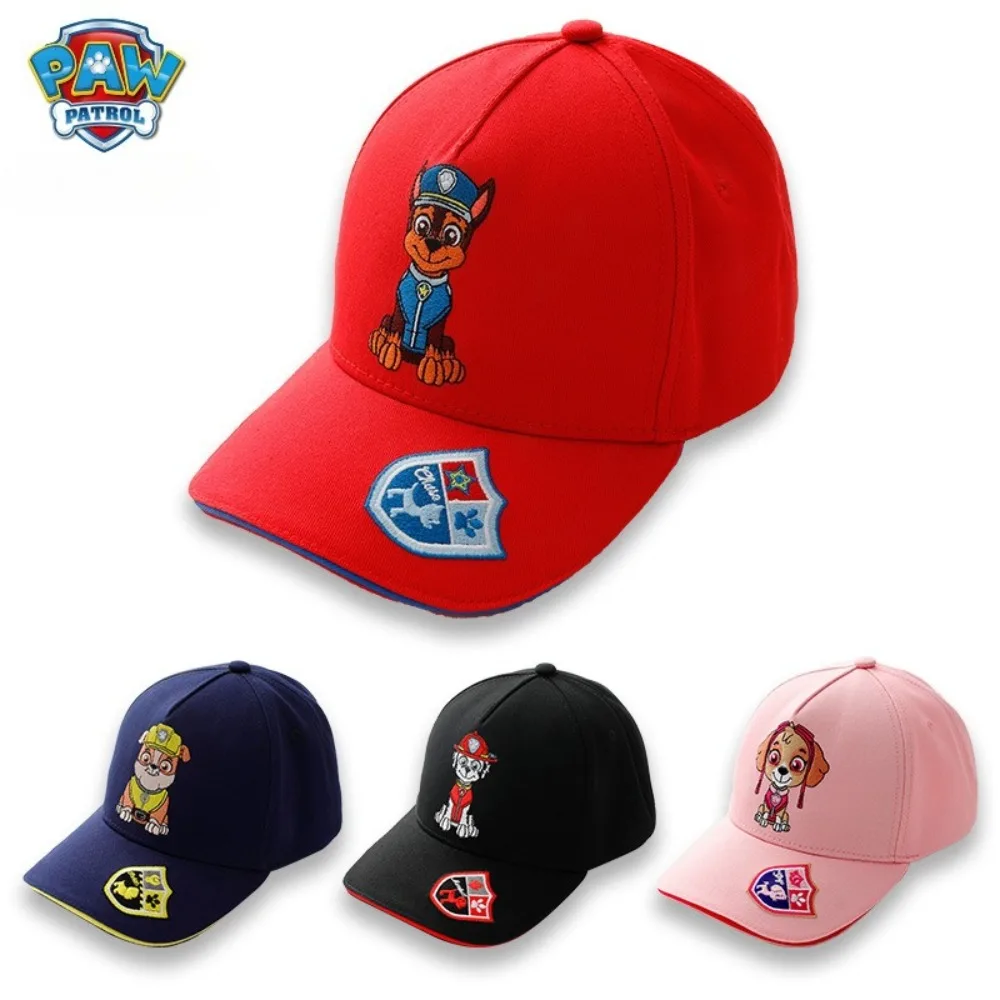 

Paw Patrol Cartoon Pattern Baseball Cap Zhuzhu Tiantian Boys' and Girls' Hip Hop Adjustable Sun Hat Perfect Gift for Children