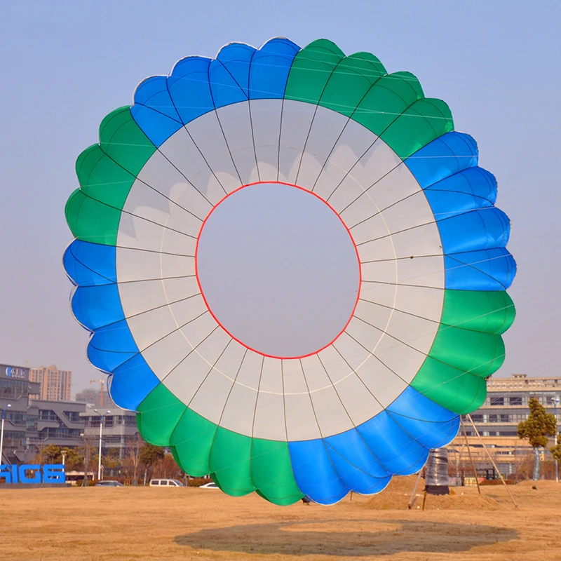 5m aquilone anello ciondolo aquiloni maniche a vento aquiloni giganti Gioco all'aperto giocattolo da giardino sterzo aquilone stingray aquilone fiore aquilone abbastanza gioco divertente