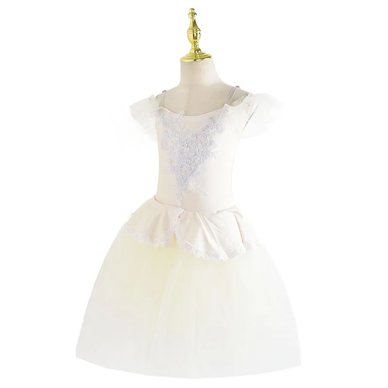 

Long Professional Ballet Tutu Adult Kids Lyrical Dance Costume Swan Lake Ballet Dress Girls Velvet Ballerina Party Dress Women