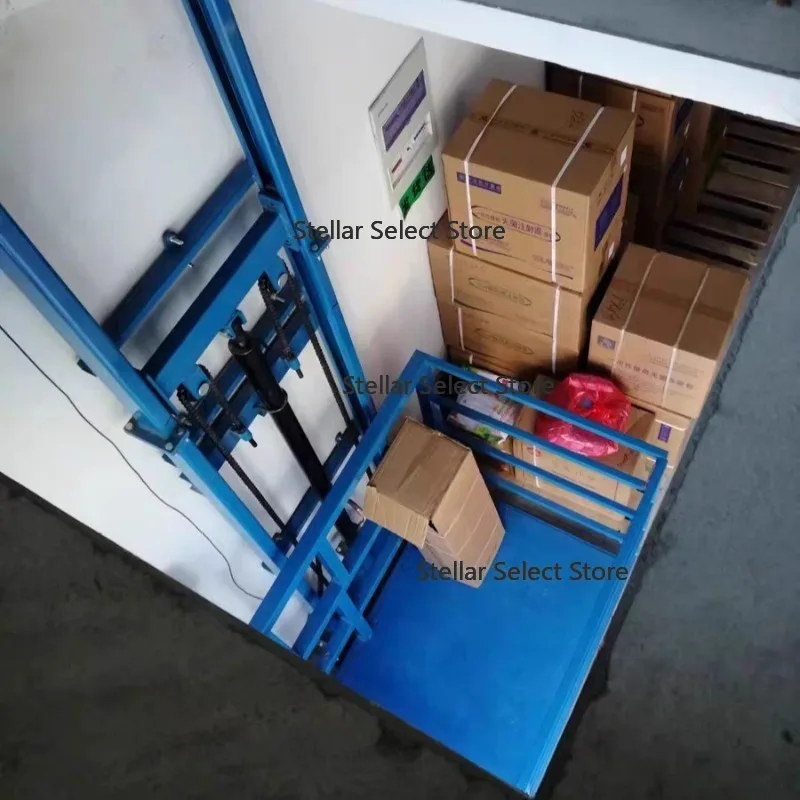 

New Electric Elevator Lifting Platform Hydraulic Elevator Lifting, Suitable for Goods Small Material Cargo