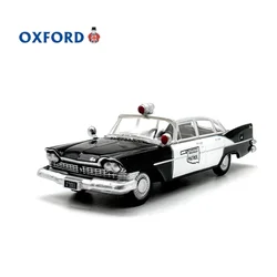 OXFORD Diecast 1:87 Scale Highway Patrol Alloy Retro Car Model Finished Product Simulation Toy Static Display