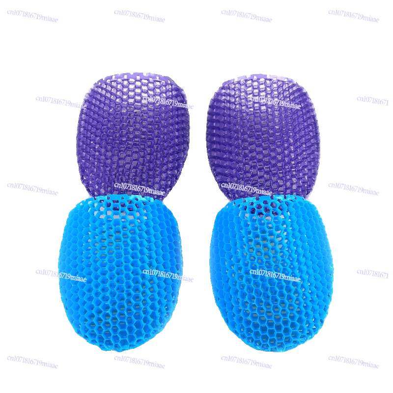

Honeycomb antibacterial cleaning bath gloves, exfoliating bath scrub back towel