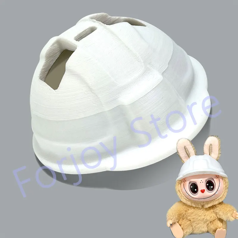 Cappelli Per V1 V2 V3 17 centimetri Labubu Bambola Cappello Protettivo Berretto di Sicurezza Cappello Da Costruzione Colorato Carino Realistico Accessori Per Bambole Giocattolo Regali