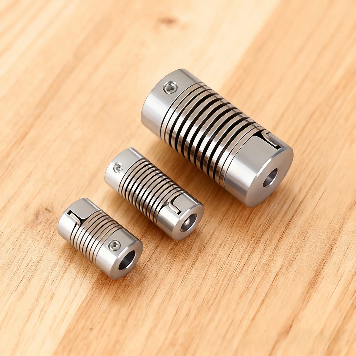 

OD26 Length 50mm 1Pcs Spring Coupling/Encoder/Stepper Servo Motor Elastic High-Torque Threaded Flexible Coupling Winding
