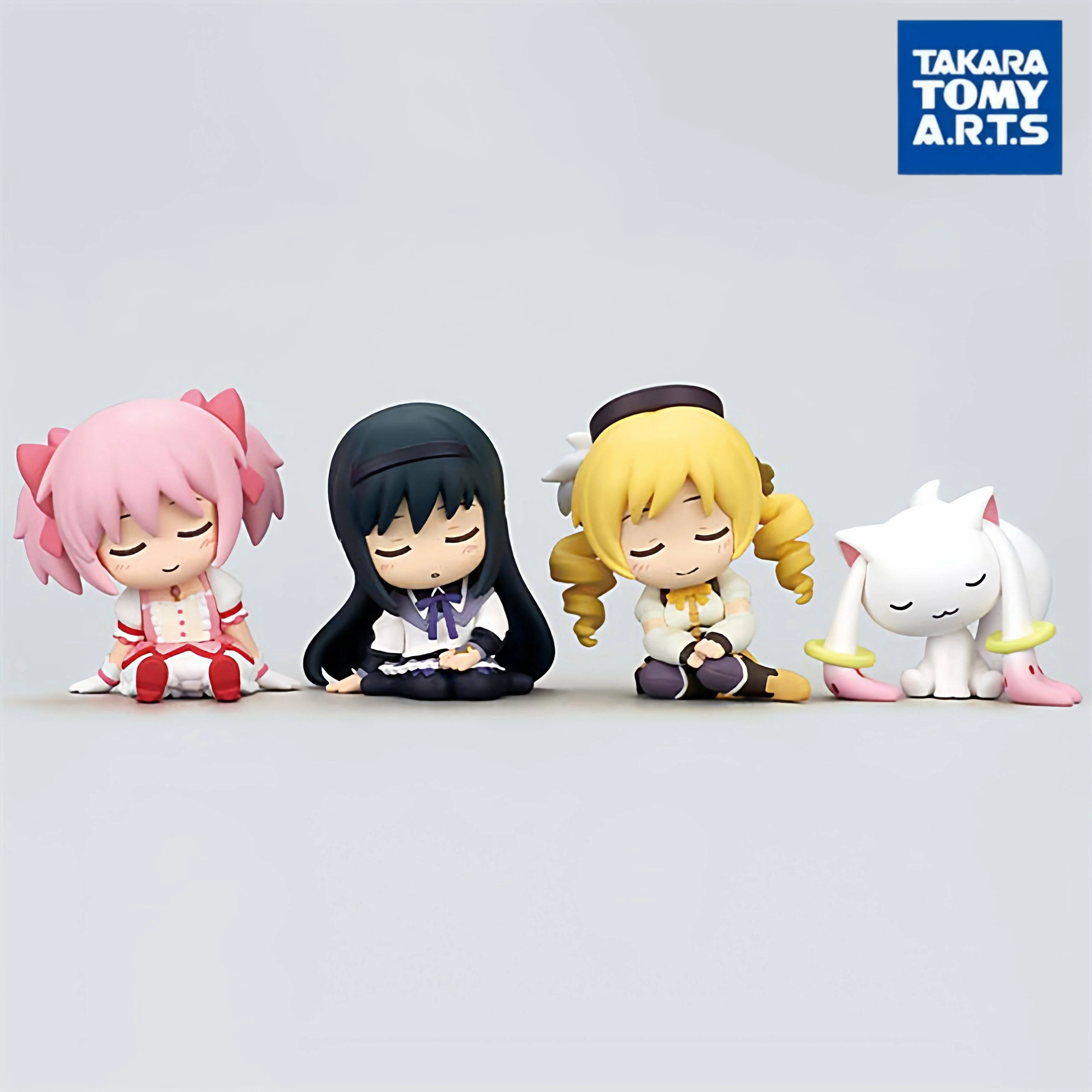 Figura Miniatura de Gashapon de Takara Tomy, Puella Magi Madoka Magica, Decoración de Escritorio, Kaname Madoka, Akemi Homura, Mami Tomoe, Adorno