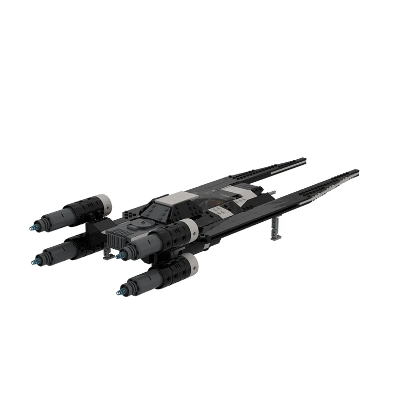 898PCS UT-60D U 윙 성간 갈등 빌딩 블록 별 벽돌 조립 Starfighter 모델 장난감 DIY 선물 MOC- 218395