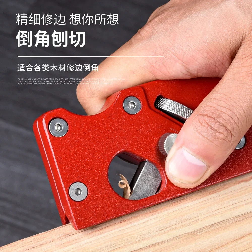 Wood Chamfer Planer Trimming Planing Woodworking Hand Planer Woodworking Edge Corner Plane Bevel Manual Planer