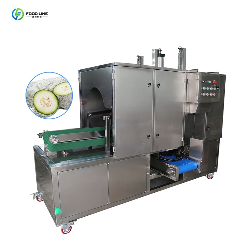 Aangepaste meloen- en pompoenpitten-schilmachine vereenvoudigt de oogst van zaad