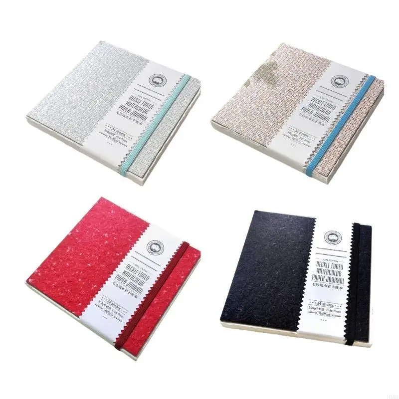 2025 New Artist Watercolor Paper Pad 24 Sheets Watercolor for Travel Sketching