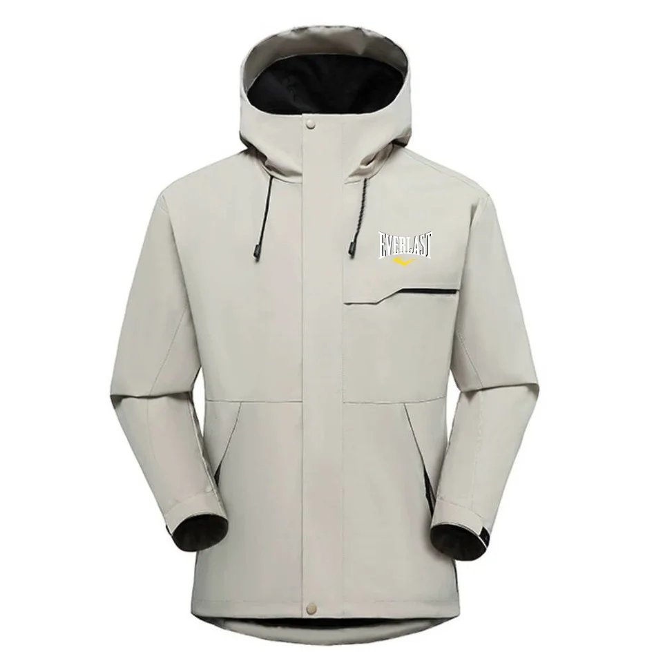 Everlast Hooded Jacket Windbreaker GYM Fitness Mens Women