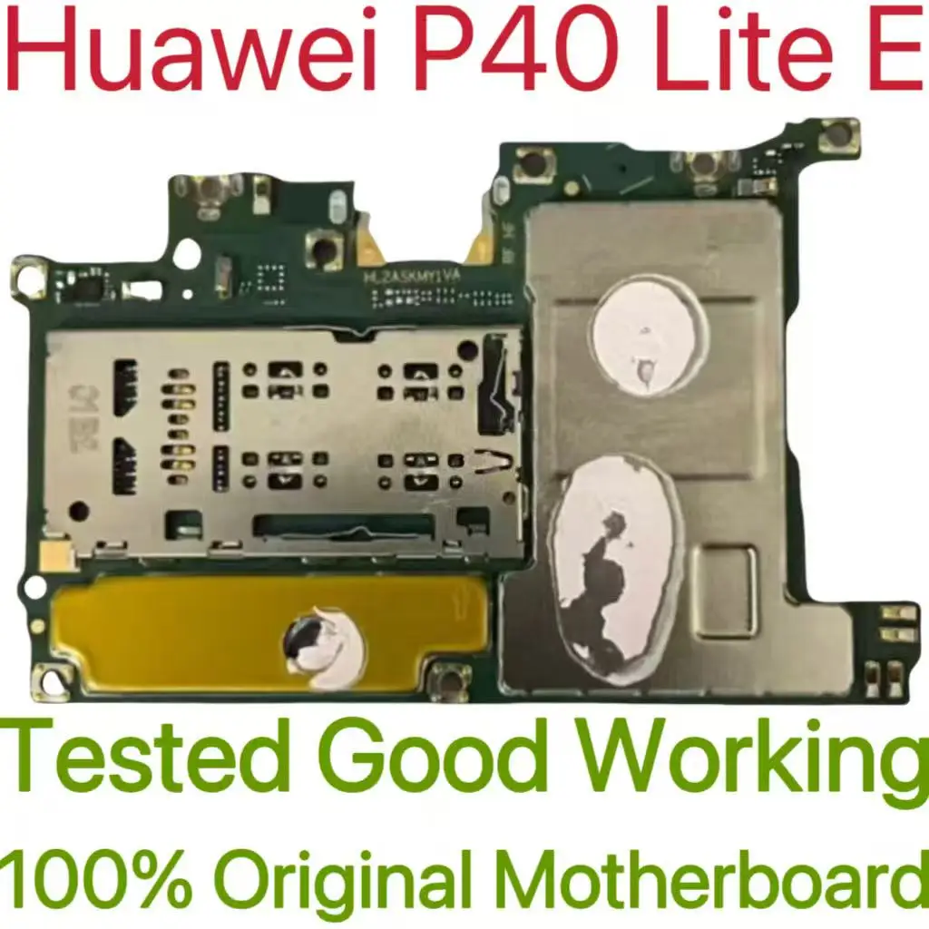 Global Version Original Unlocked Motherboard for Huawei P40 Lite E Tested Circuit Plate Main Logic Board for Huawei P40 Lite E