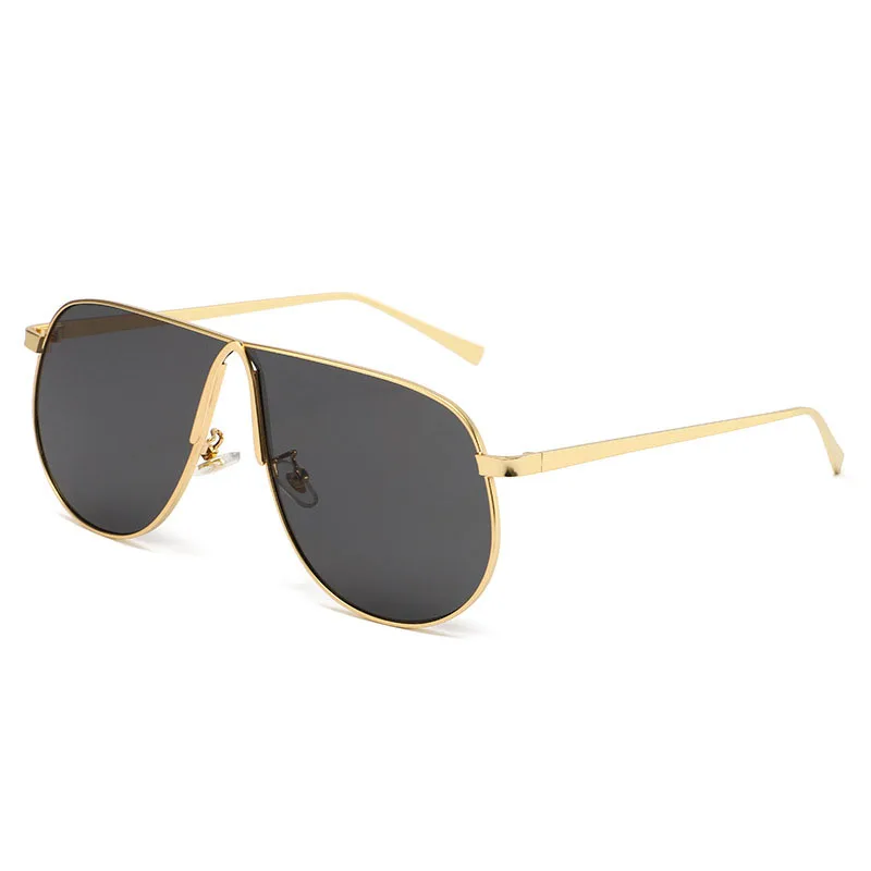 New Metal Frame Sunglasses, High-End and Stylish Aviator Sunglasses, Perfect for Street Style and Providing UV Protection.