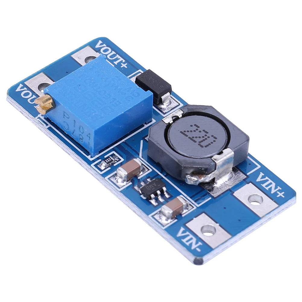 1-10pcs MT3608 Booster Power Supply Module DC-DC Step Up Converter Module Adjustable 2A Max 2V-24V To 5V 9V 12V 28V