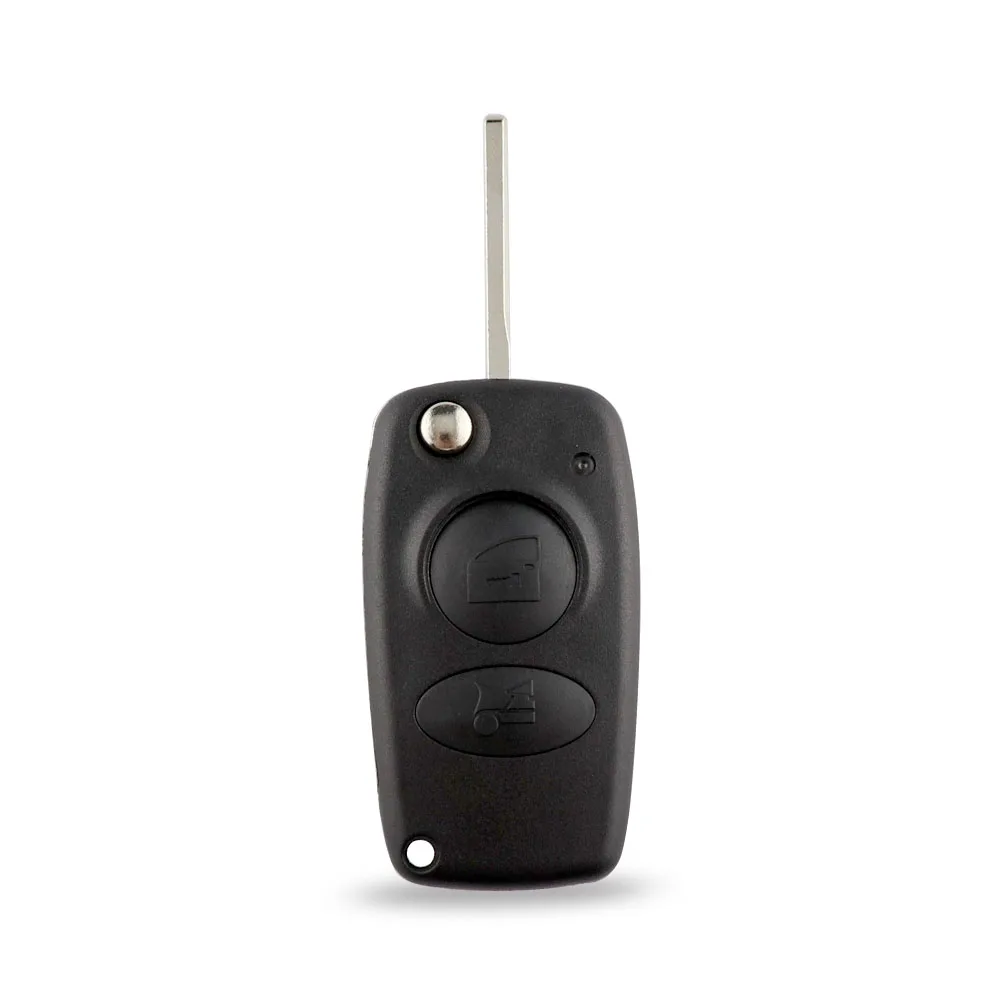 YIQIXIN 2 Button Modified Flip Remote Car Key Shell Fob Case For Alfa Romeo 166 Replacement Uncut Blade Auto Key Housing No Logo