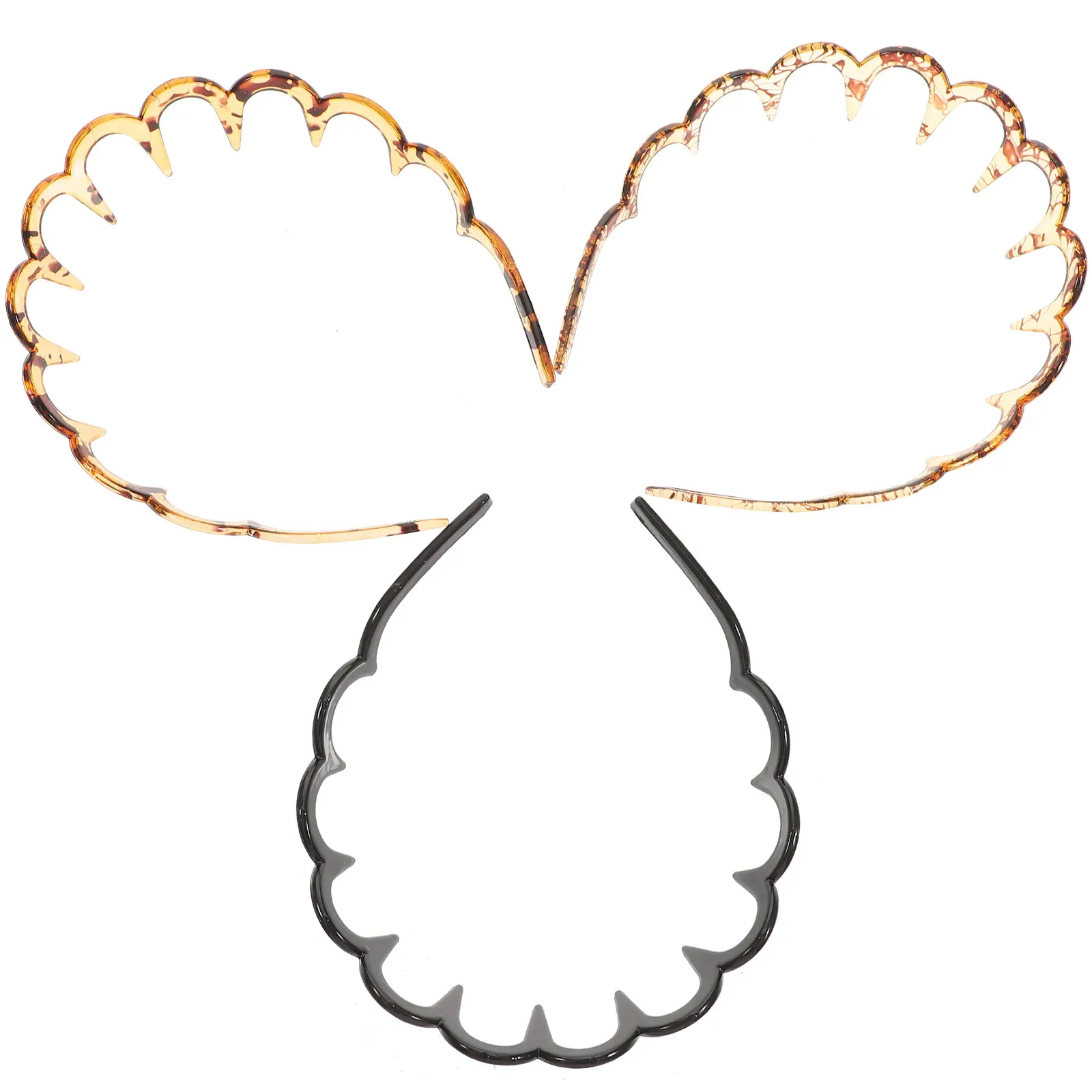 

3pcs Women Headband Fashion Band Elegant Headdress Creative Headwear Christmas Creative Headwear Accessories