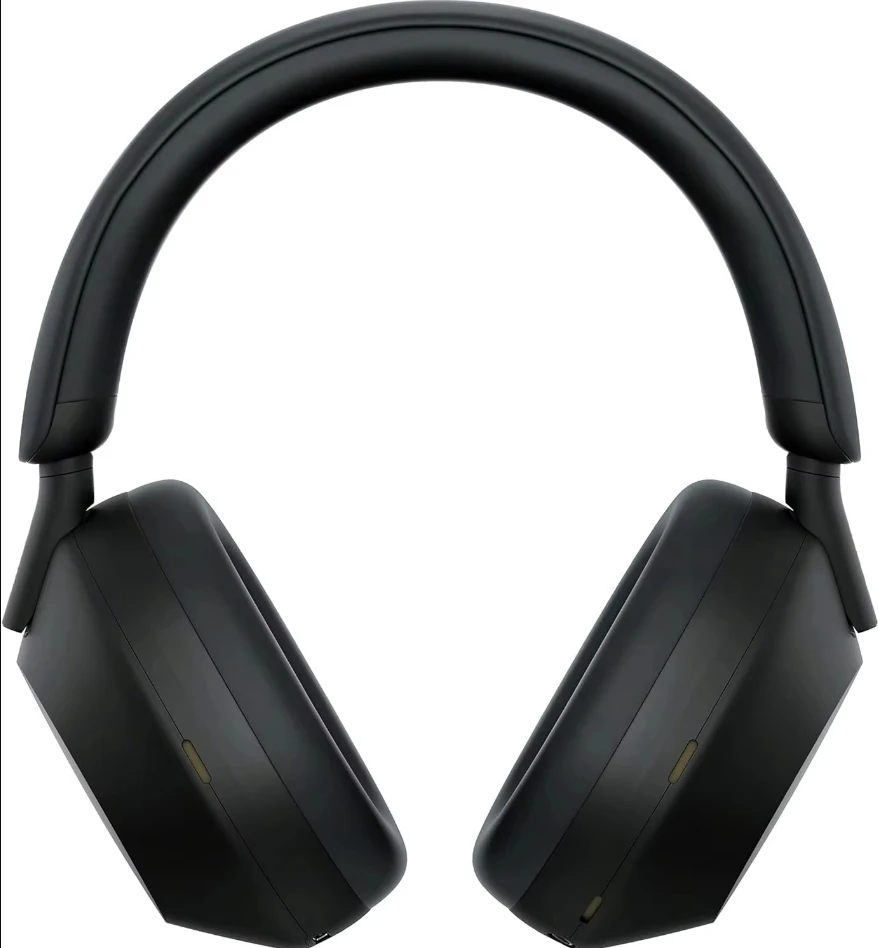 Sony WH-1000XM5 kabellose Kopfhörer mit Geräusch unterdrückung 30 Stunden Akku Soft Fit Leder integrierter Prozessor v1 4 Mikrofone schwarz 3