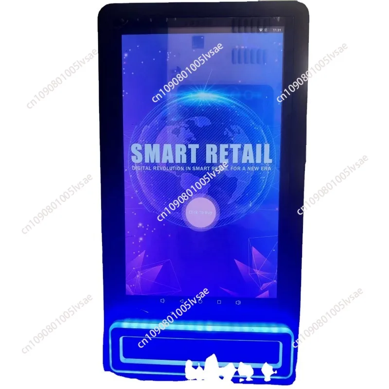 Mini wall-mounted small snack vending machine Mini toy machine EXW price 21.5 inch touch screen small vending machine