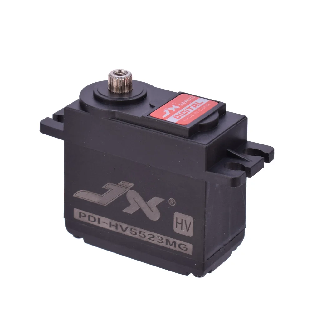 JX PDI-HV5523 HV haute tension 23kg engrenage métallique servo numérique à noyau avec couple élevé pour voiture RC Robot avion Drone