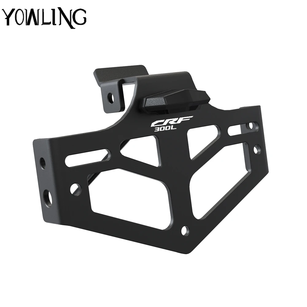 

For HONDA CRF300L 2021-2023 2024 Motorcycle Rear Tail Tidy License Plate Holder LED light Fender Eliminator Kit CRF300 Rally