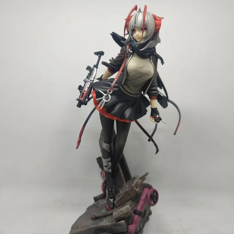 27 cm Arknights W Anime Figuur Anime Game Karakters Actiefiguren Model Pop Collectibles Model Desktop Speelgoed Verjaardagscadeau
