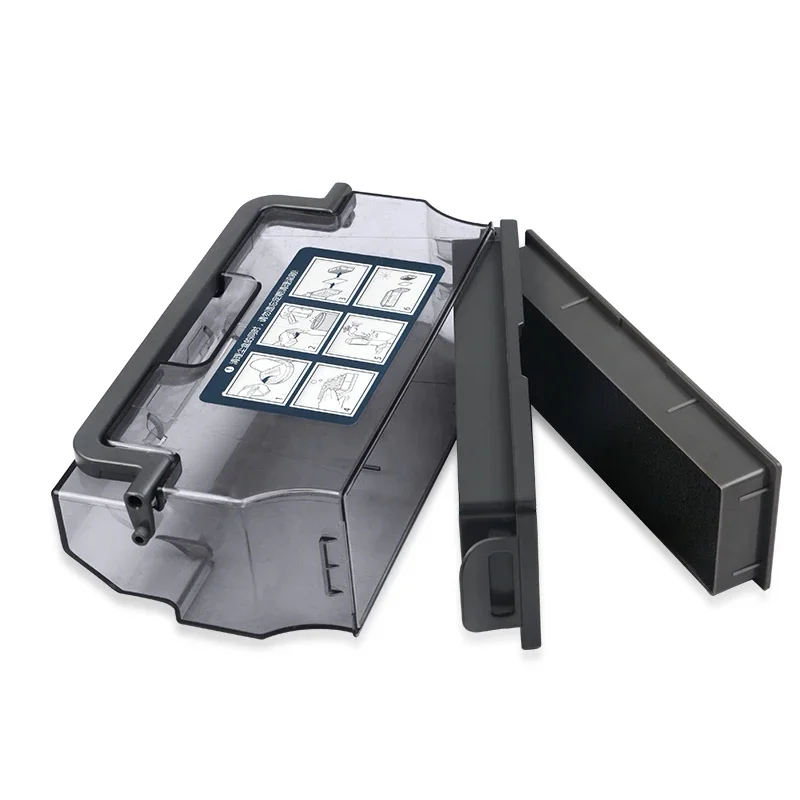 Staubsauger staub box bin filter für ecovacs deebot ozmo 610 roboter staubsauger teile filter ersatz