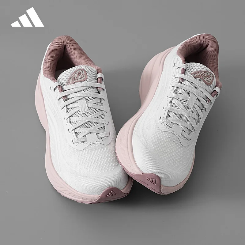 Adidas Women Running Shoes LA3891 Mesh Breathable LaceUp Lightweight Cushioned Comfort Sports Sneakers