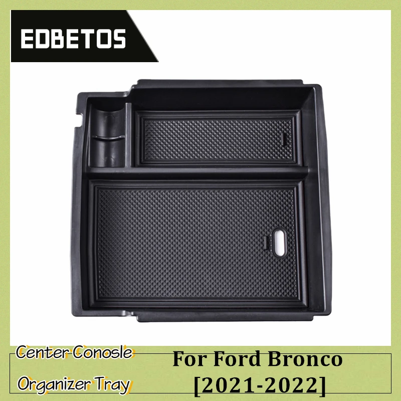 

Center Console Organizer Containers For Ford Bronco 6th Gen 2021 2022 2023 Armrest Storage Box Tray Car Console Collection Box