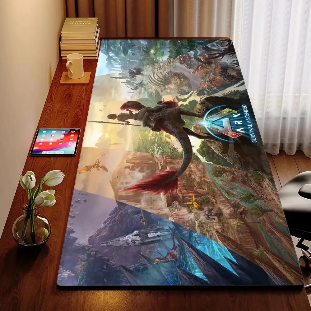 Ark Game Survival Ascended Mouse Pad MouseMat XXL ملحقات الكمبيوتر لوحة المفاتيح الكبيرة طاولة الكمبيوتر المحمول الوسادة المنتج الجديد #2