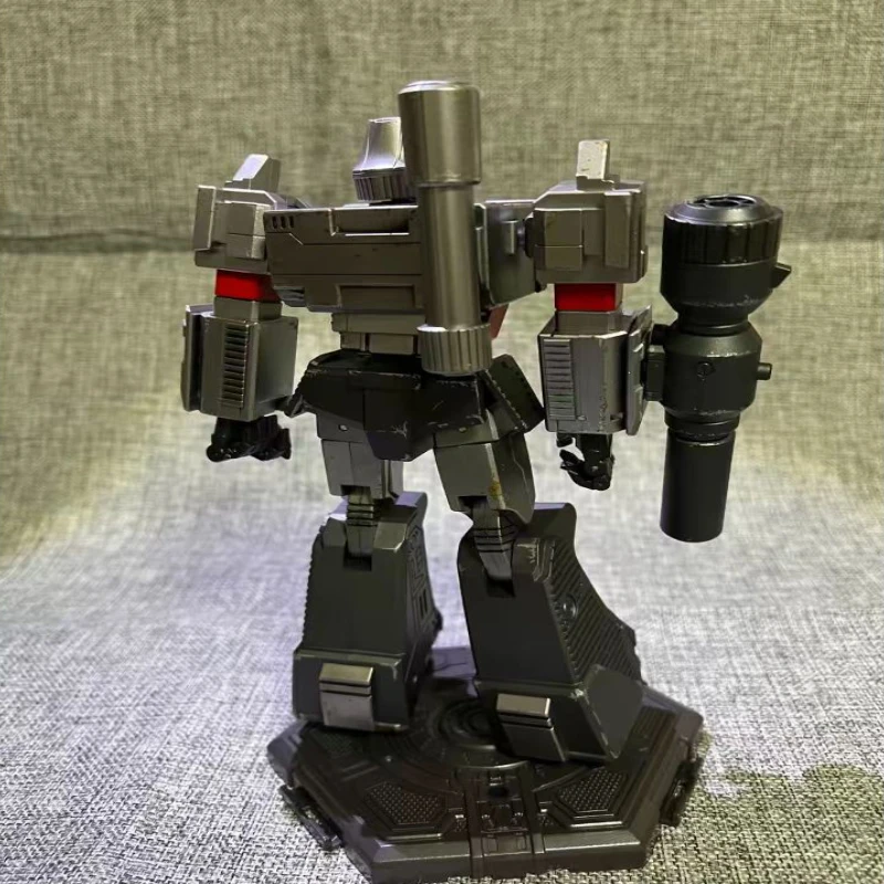 20cm 장난감 재고 있음 트랜스포머 AMK PRO G1 메가트론 가동형 조립 로봇 모델 수집가용 피규어 선물