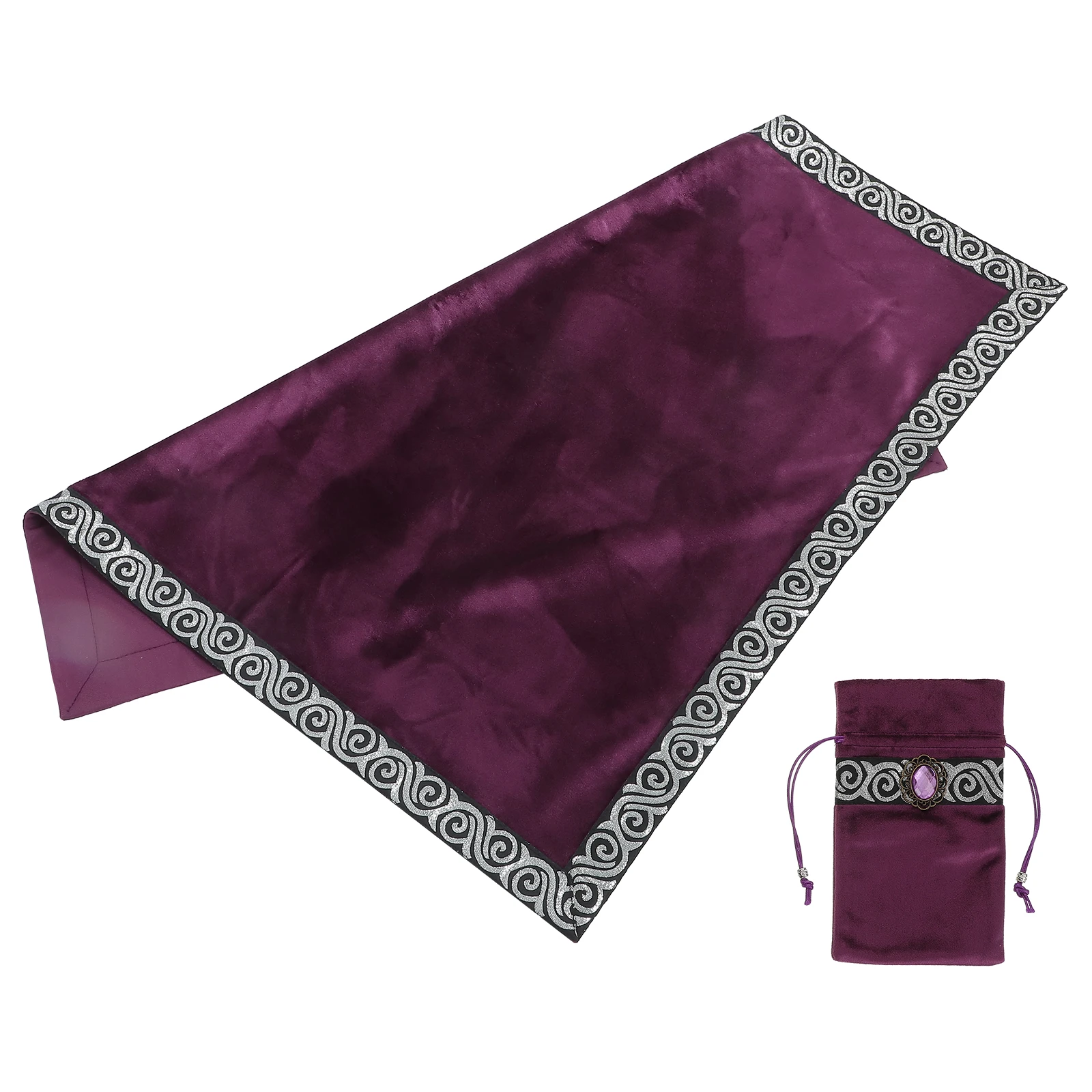 

Tablecloth Card Bag Tarot Clothes Velvet Pouch for Cards Alter Cloths Spiritual Square Spread