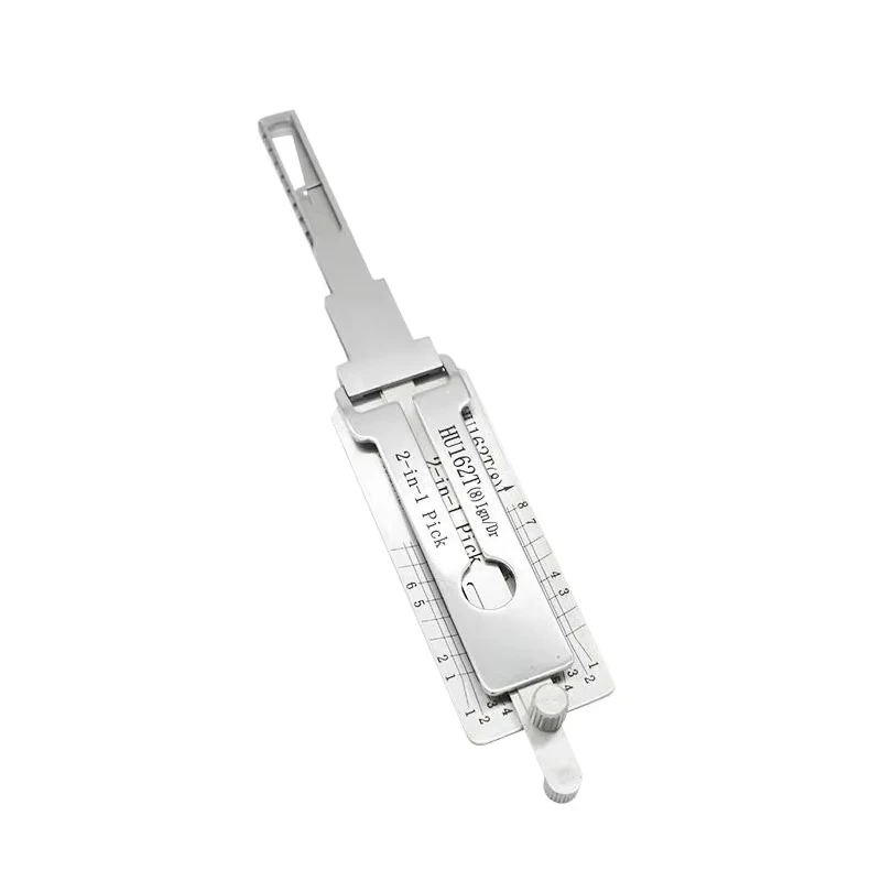 High Quality HU162T(8) 2-in-1 Lock Picking Tool Ignition Door Lock Decoder Manual Tool Set for Car Locksmiths