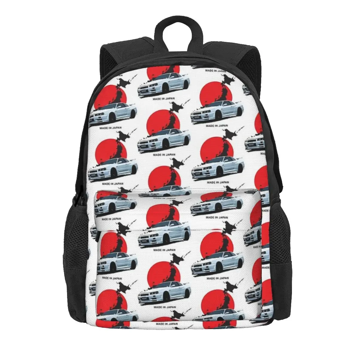 Skyline R34 GTR japonia plecaki chłopcy dziewczęta Bookbag studenci torby szkolne Cartoon dzieci plecak podróżny torba na ramię o dużej pojemności