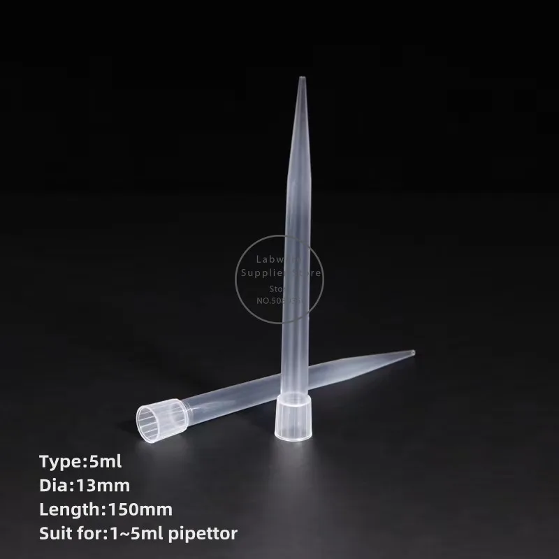 Lab 10ul 200ul 1000ul 5ml 10ml Disposable PP Plastic Pipette Tips For Microbiological Test Pipettor Tips
