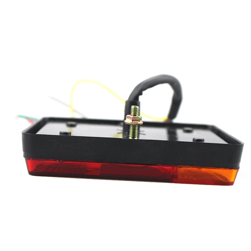 

LED Waterproof Tail Lights Bright Red Trailer Tail Lights Waterproof Yellow for RV Trucks UTEs Long Lifetime Rear Car Brake