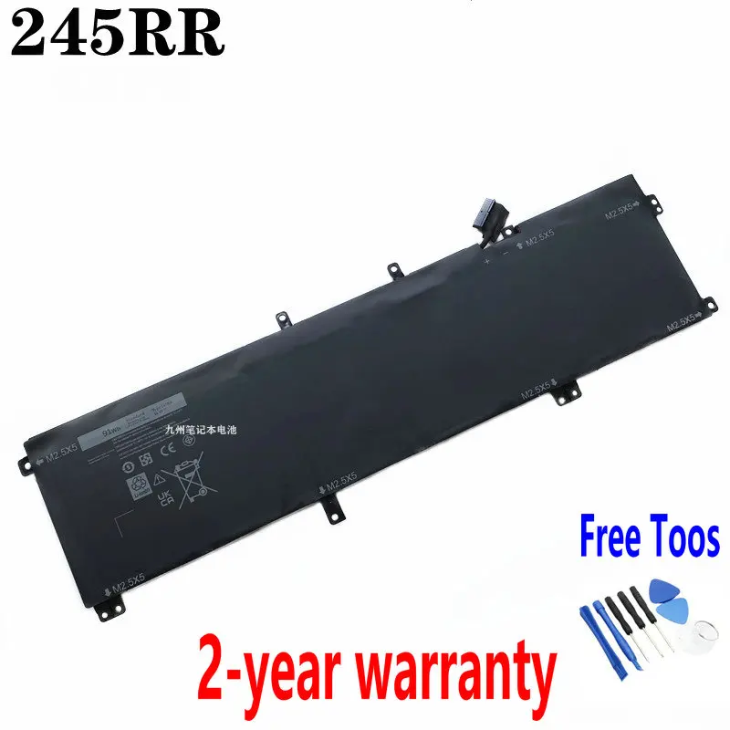 New 245RR Laptop Battery For Dell XPS 15 9530 9535 Precision M3800 TOTRM H76MV 7D1WJ