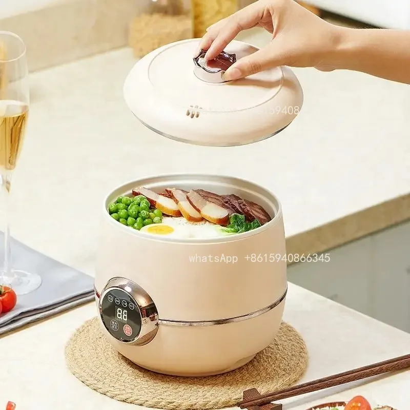 Multifunctional Mini Rice Cooker Household Electric Cooker Steaming and Cooking Integrated Non-stick Small Pot