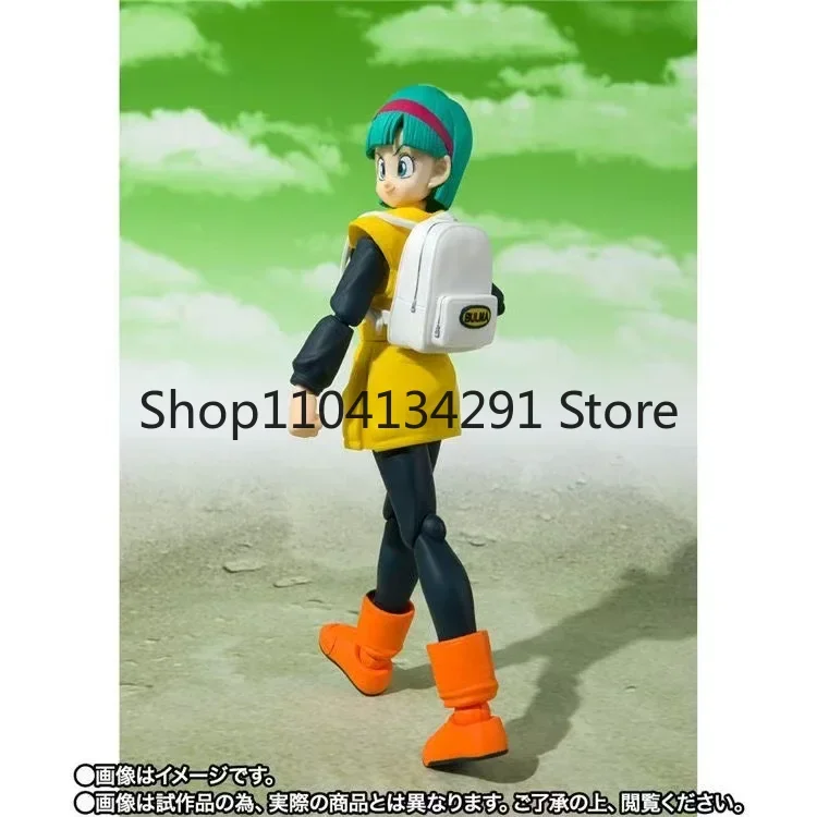 Original Bandai Soul édition limitée S.H.Figuarts Dragon Ball Z Bulma Namek voyage figurine modèle cadeau d'anniversaire jouet